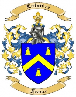 Lefevre Family Crest from France