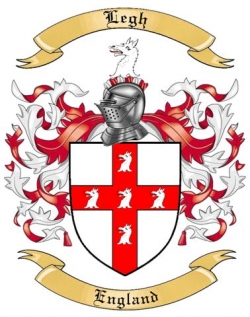 Legh Family Crest from England2