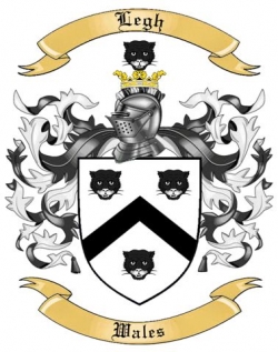 Legh Family Crest from Wales