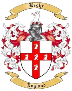 Leghe Family Crest from England2