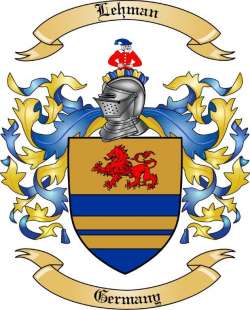 Lehman Family Crest from Germany2