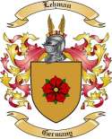 Lehman Family Crest from Germany