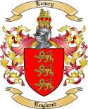 Lemry Family Crest from England