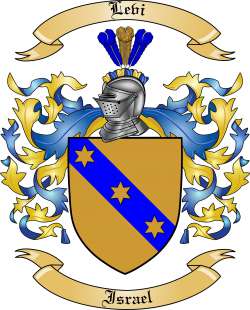 Levi Family Crest from Israel