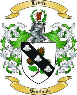 Lewin Family Crest from Scotland
