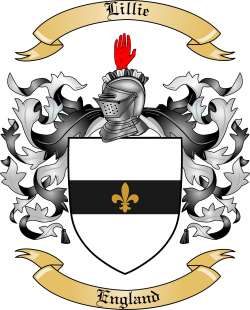 Lillie Family Crest from England