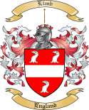 Limb Family Crest from England