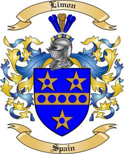 Limon Family Crest from Spain2
