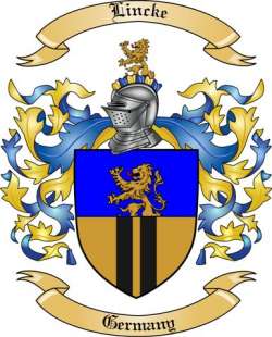 Lincke Family Crest from Germany