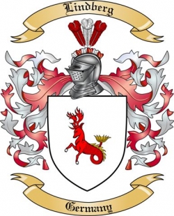 Lindberg Family Crest from Germany2