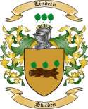 Lindeen Family Crest from Sweden