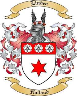 Linden Family Crest from Holland