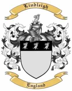 Lindleigh Family Crest from England