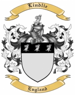 Lindlie Family Crest from England