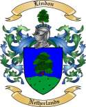 Lindon Family Crest from Netherlands