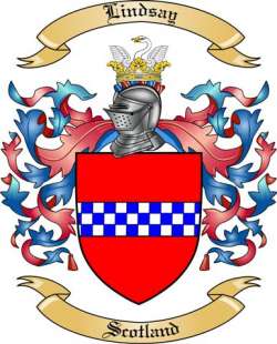 Lindsay Family Crest from Scotland