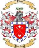 Line Family Crest from Scotland
