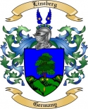 Lineberg Family Crest from Germany