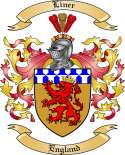 Liner Family Crest from England