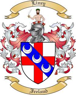 Liney Family Crest from Ireland