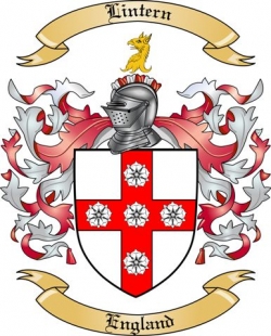 Lintern Family Crest from England