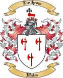 Linthcom Family Crest from Wales