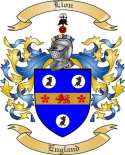 Lion Family Crest from England