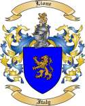 Lione Family Crest from Italy