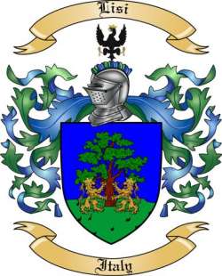 Lisi Family Crest from Italy