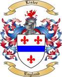 Lister Family Crest from England