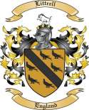Littrell Family Crest from England