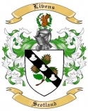 Livens Family Crest from Scotland