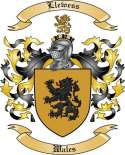 Llewess Family Crest from Wales2