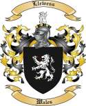 Llewess Family Crest from Wales