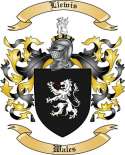 Llewis Family Crest from Wales