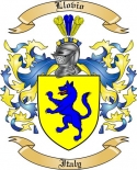 Llovio Family Crest from Italy2