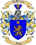 LoPiccolo Family Crest from Italy