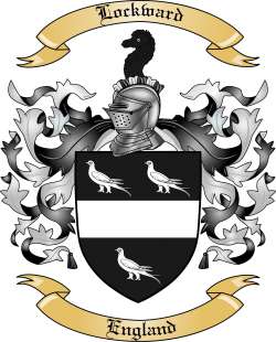 Lockward Family Crest from England