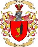 Logan Family Crest from Germany