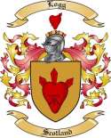 Logg Family Crest from Scotland