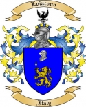 Loiacono Family Crest from Italy