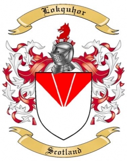 Lokquhor Family Crest from Scotland