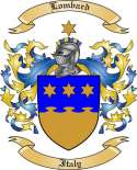Lombard Family Crest from Italy2
