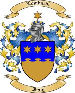Lombardi Family Crest from Italy2