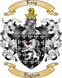 Long Family Crest from England