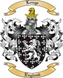 Longe Family Crest from England