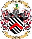 Longhurst Family Crest from England
