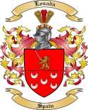 Losada Family Crest from Spain