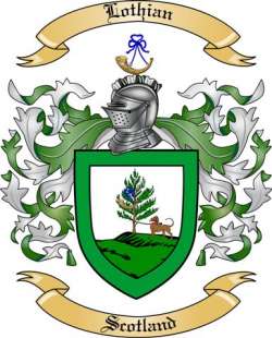 Lothian Family Crest from Scotland