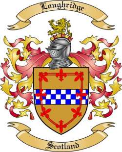 Loughridge Family Crest from Scotland
